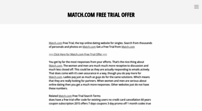 matchcomfreetrial1.wordpress.com