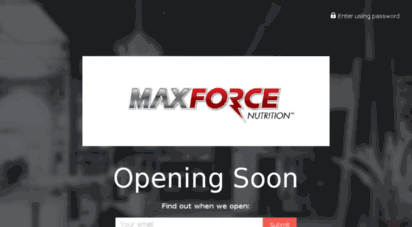 maxforcenutrition.com