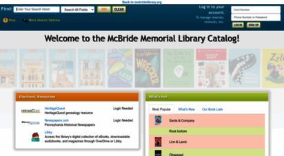 mcbride.biblionix.com
