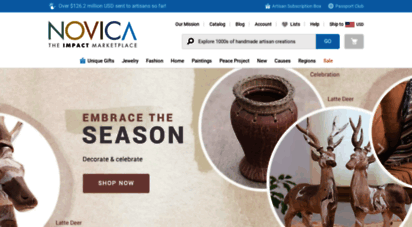 NOVICA - Home Decor, Jewelry & Gifts by Talented Artisans Worldwide