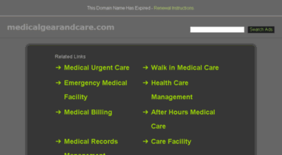medicalgearandcare.com