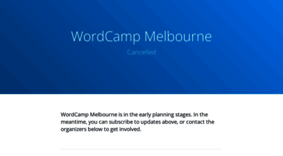 melbourne.wordcamp.org