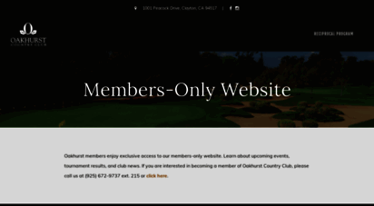member.oakhurstcc.com