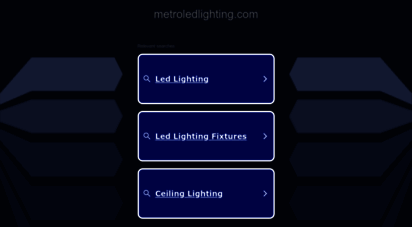 metroledlighting.com