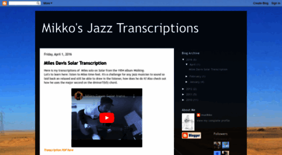 mikkojazztranscriptions.blogspot.se