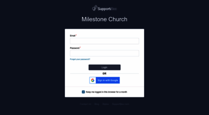 milestonechurch.supportbee.com