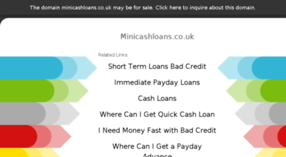 minicashloans.co.uk