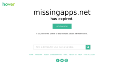 missingapps.net