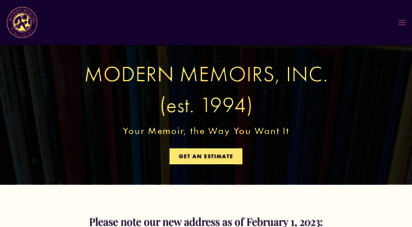 modernmemoirs.com