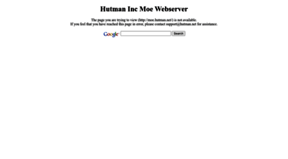 moe.hutman.net