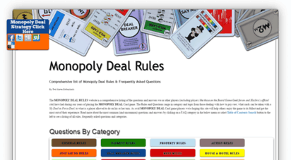 monopoly deal rules