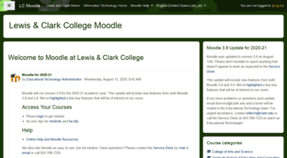 moodle.lclark.edu
