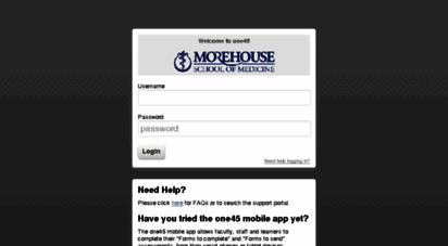 morehouse.one45.com