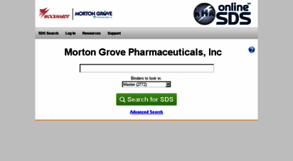 mortongrovepharmaceuticals.online-msds.com