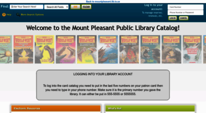 mountpleasant.biblionix.com