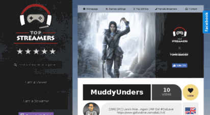 muddyunders.topstreamers.com
