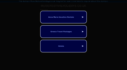 musicfestivalholidays.co.uk
