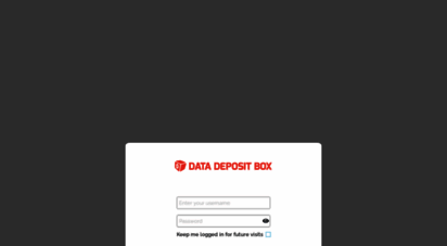 mydata.datadepositbox.com