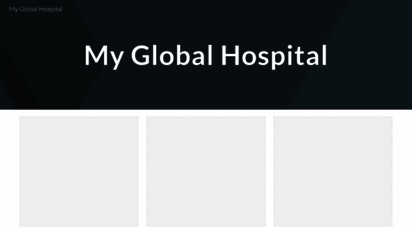 myglobalhospital.com