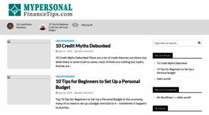 mypersonalfinancetips.com