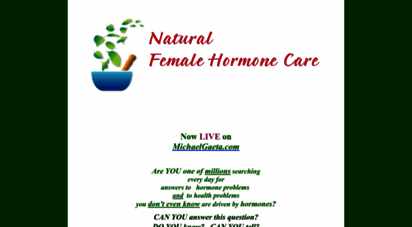 naturalfemalehormonecare.com
