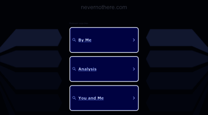 nevernothere.com