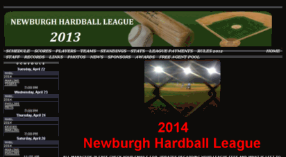 newburghhardballleague.com