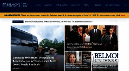 news.belmont.edu