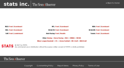 newsobserver.stats.com