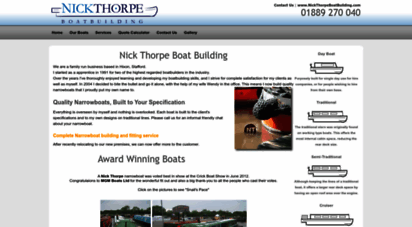 nickthorpeboatbuilding.com