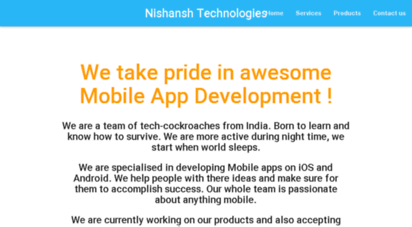 nishansh.com