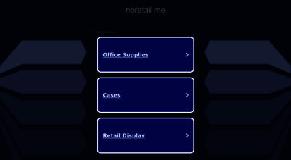 noretail.me