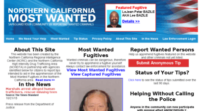 northerncaliforniamostwanted.org