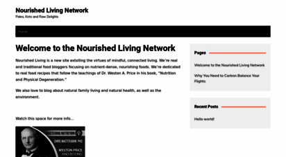 nourishedlivingnetwork.com