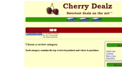 nutrition.cherrydealz.com