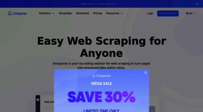 web scraping octoparse