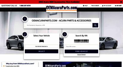 oemacuraparts.com