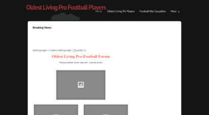 oldestlivingprofootball.com