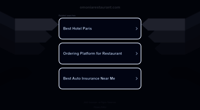 omoniarestaurant.com