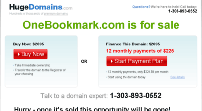 onebookmark.com