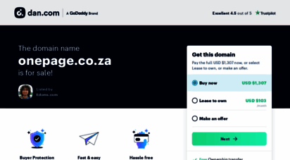 onepage.co.za