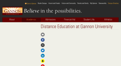 online.gannon.edu