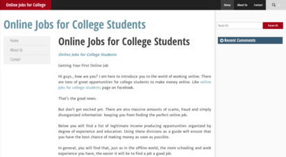 onlinejobsforcollegestudent.com