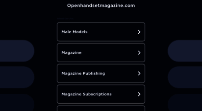 openhandsetmagazine.com
