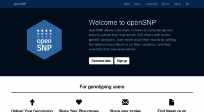 opensnp.org