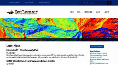 opentopography.org