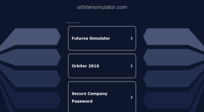 orbitersimulator.com