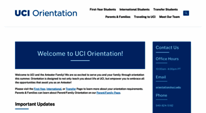 orientation.uci.edu