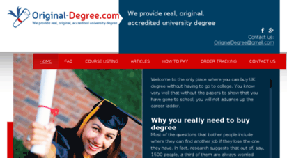 original-degree.com