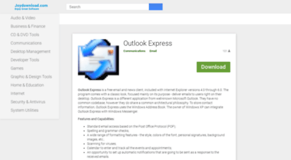 outlook-express.joydownload.com